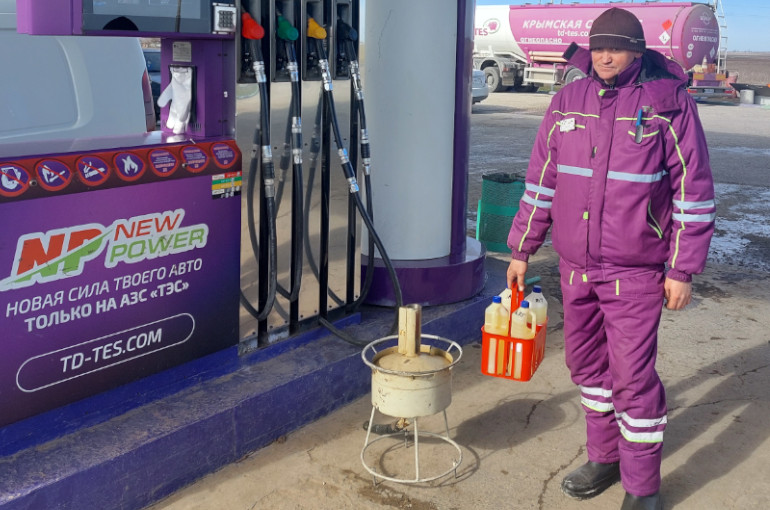 «ТЭС» провел проверку качества топлива в Бахчисарайском районе